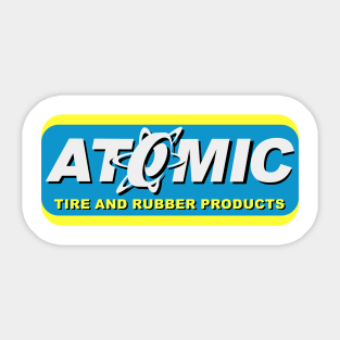 Atomic Tires Sticker